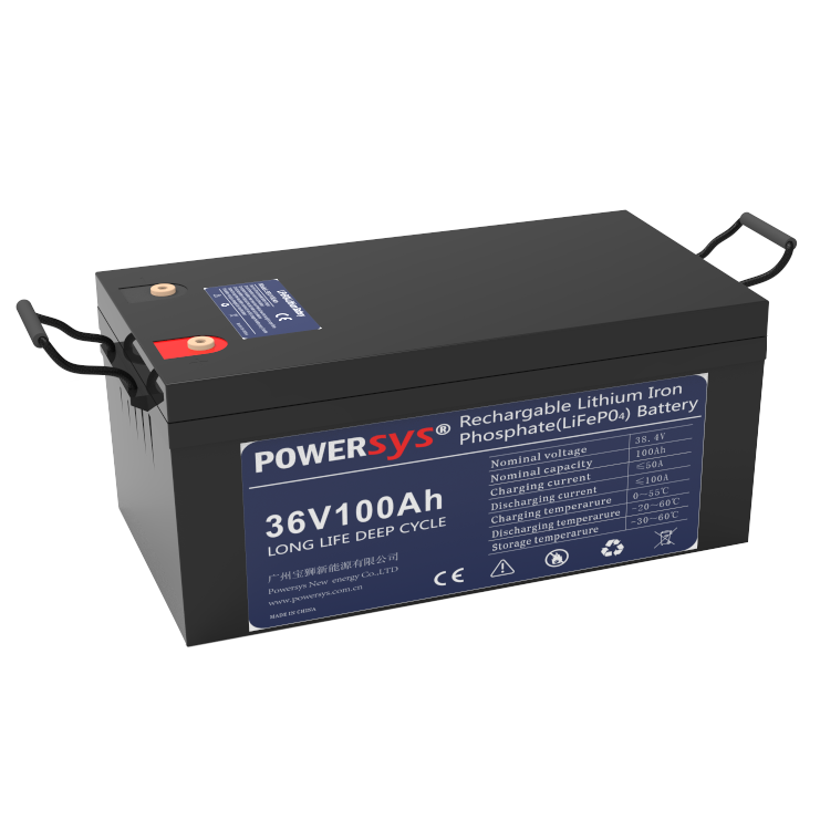 36V100Ah Lithium Battery